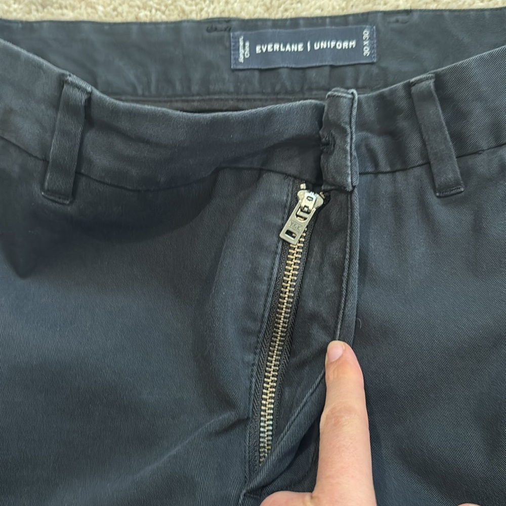 Everlane The Performance Chino | Uniform in Black - 30x30 Slim - Picture 7 of 10